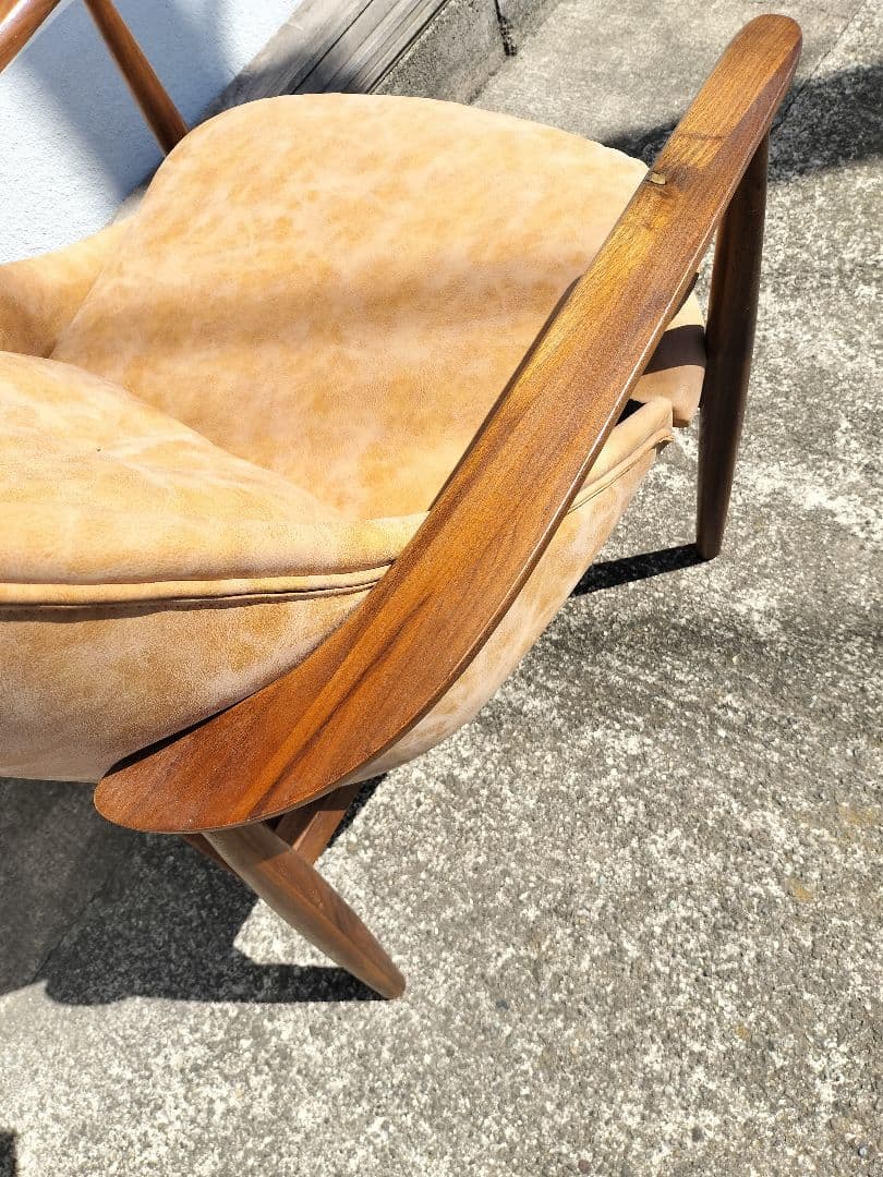 美品 NOCE (ノーチェ) アームソファ キャメルブラウン UC01 - メルカリ