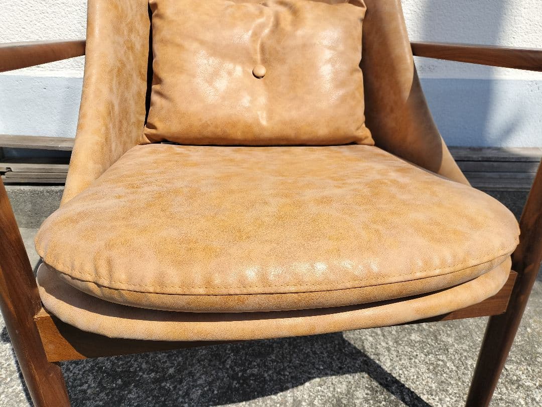 美品 NOCE (ノーチェ) アームソファ キャメルブラウン UC01 - メルカリ