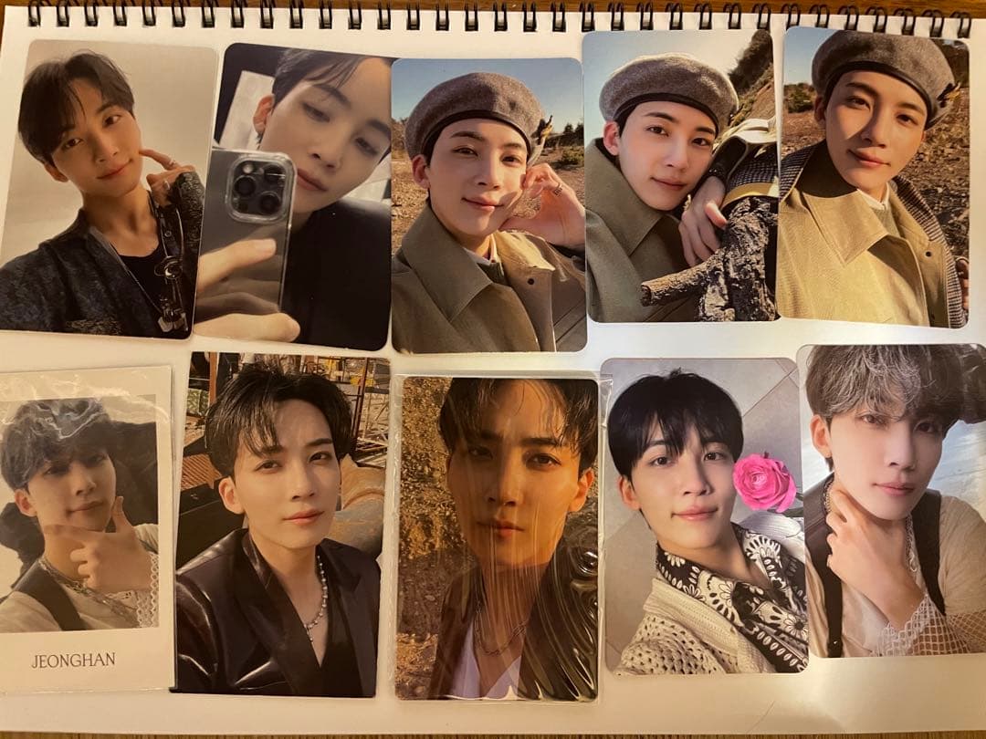 SEVENTEEN ジョンハン トレカ face the sun SEVENTEEN JEONGHAN Face the Sun Official Photo card ver control