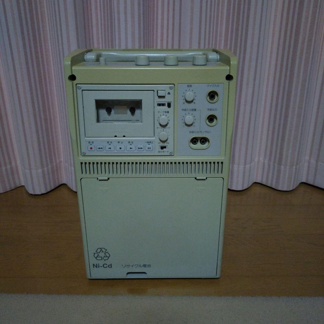 TOAアンプスピーカー 有線マイク付き - メルカリ