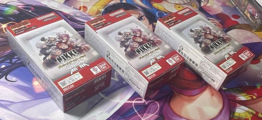 ユニオンアリーナ 勝利の女神 NIKKE プレシャスブースターパック 3BOX