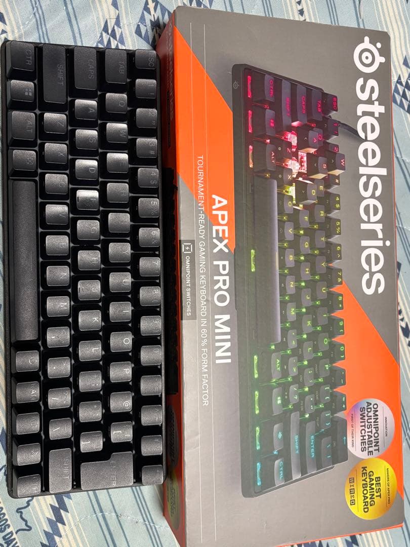 SteelSeries Apex Pro Mini キーボード本体 SteelSeries Apex Pro Mini 有線 テンキーレスメカニカルゲーミング