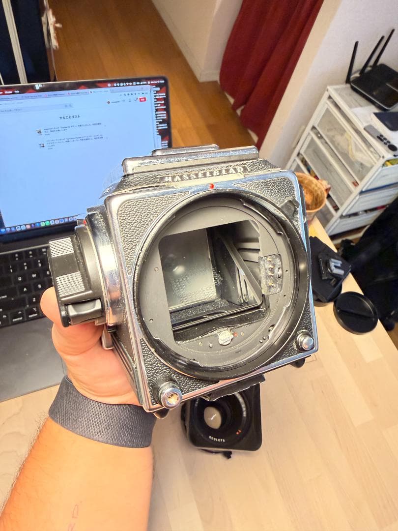 希少未改造】Hasselblad 203FE+80mm FE+E12CCセット
