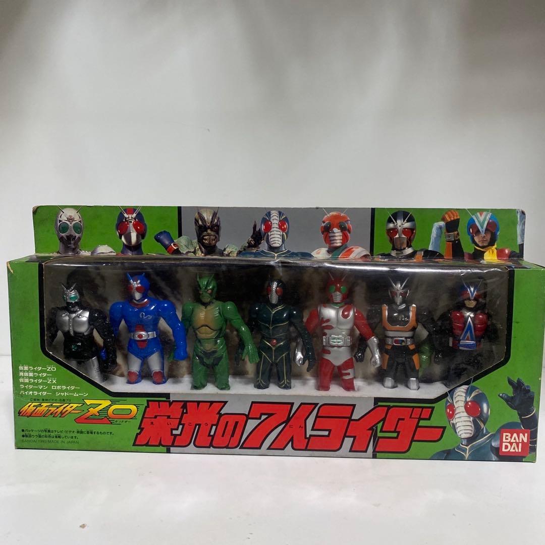 栄光の7人ライダー ソフビセット - メルカリ