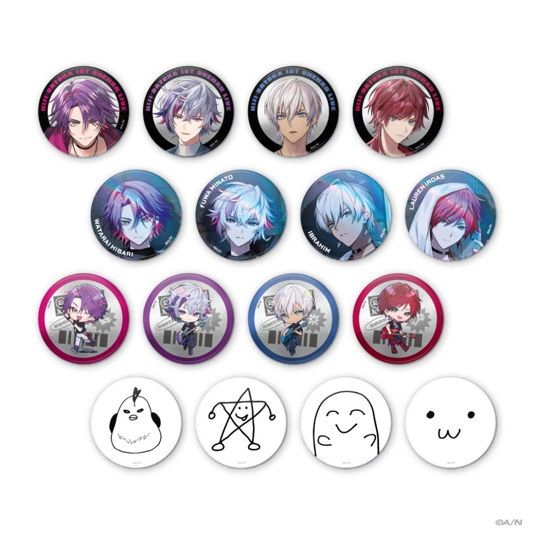 にじさんじ】2時だとか ローレン イブラヒム 缶バッジ - メルカリ