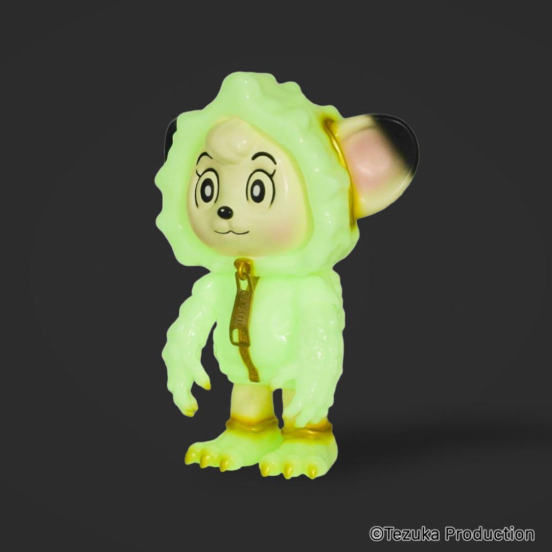 抽選限定】SEVESKIGゴーヤ怪獣ジャングル大帝レオ ルミナス ソフビ未