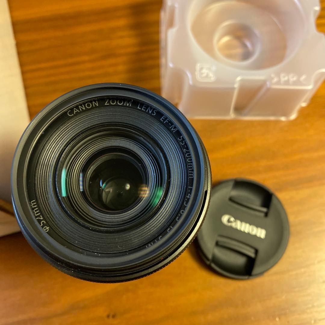 Canon レンズ EFM55-200mm　F4.5-6.3 IS STM