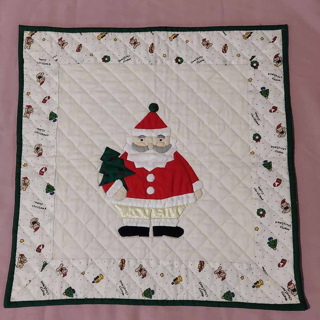 パッチワーク クリスマスタペストリー ハンドメイド - メルカリ