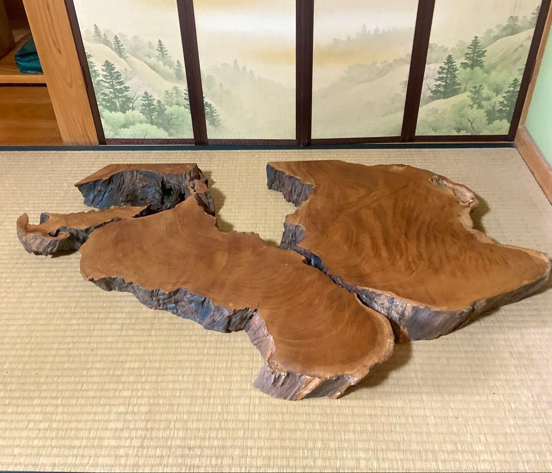 極希少・時代物天然欅けやき一枚板　瘤杢・自然穴｜古材銘木　縦 104× 横 65 極希少・時代物天然欅けやき一枚板 瘤杢・自然穴｜古材銘木 縦 104× 横