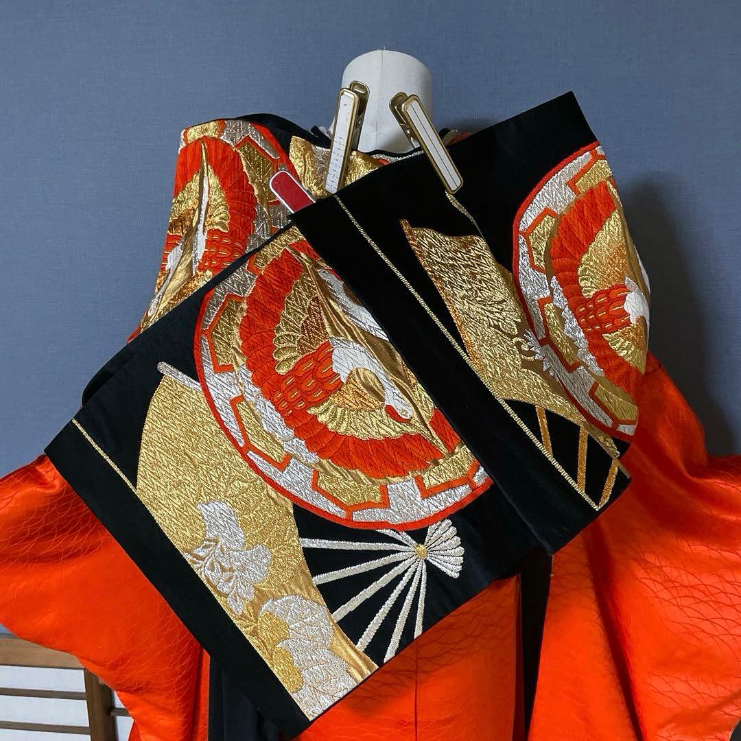 振袖フルセット 紋意匠友禅 艶のある朱色 成人式振袖 振袖 - メルカリ