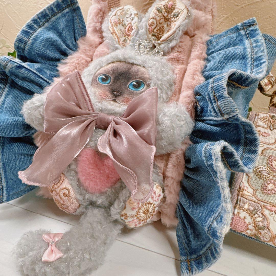 ☆*☆様 コヤンイサムチョン♡うさクラウディちゃんデニムリメイク