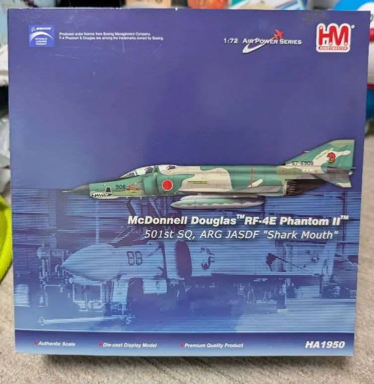 ホビーマスター Hobby Master1/72 RF−4E ファントムII RF-4E Phantom II 1:72 Diecast Model - Hobby Master HM-HA19072