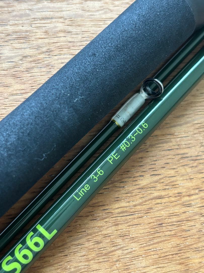 アゴプロダクツ S66L スピニング ロッド ツララ フエルコ フィンチ