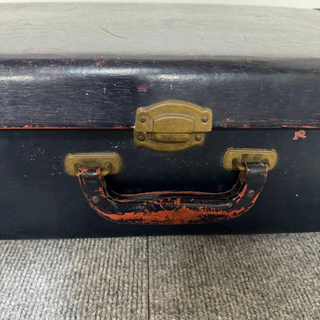 アンティーク レトロ トランク 旅行鞄 - メルカリ