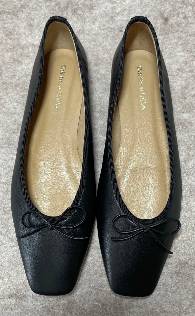 【3756】odette e odile スクエアバレエ FLT10 24cm 3756】odette e odile スクエアバレエ FLT10 24cm