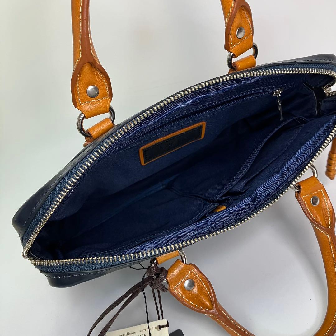 Kiefer neu キーファーノイ ミニブリーフクラッチ Ciao ネイビー