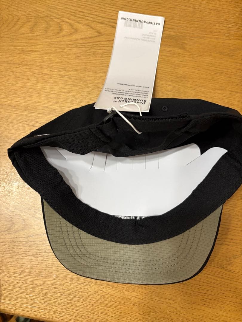 n*3様 Satisfy Running Cult Member Cap ブラッ - メルカリ