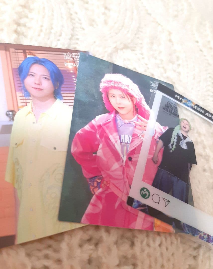 匿名配送】Mrs.GREEN APPLE 藤澤涼架 フォトカード 3枚セット - メルカリ