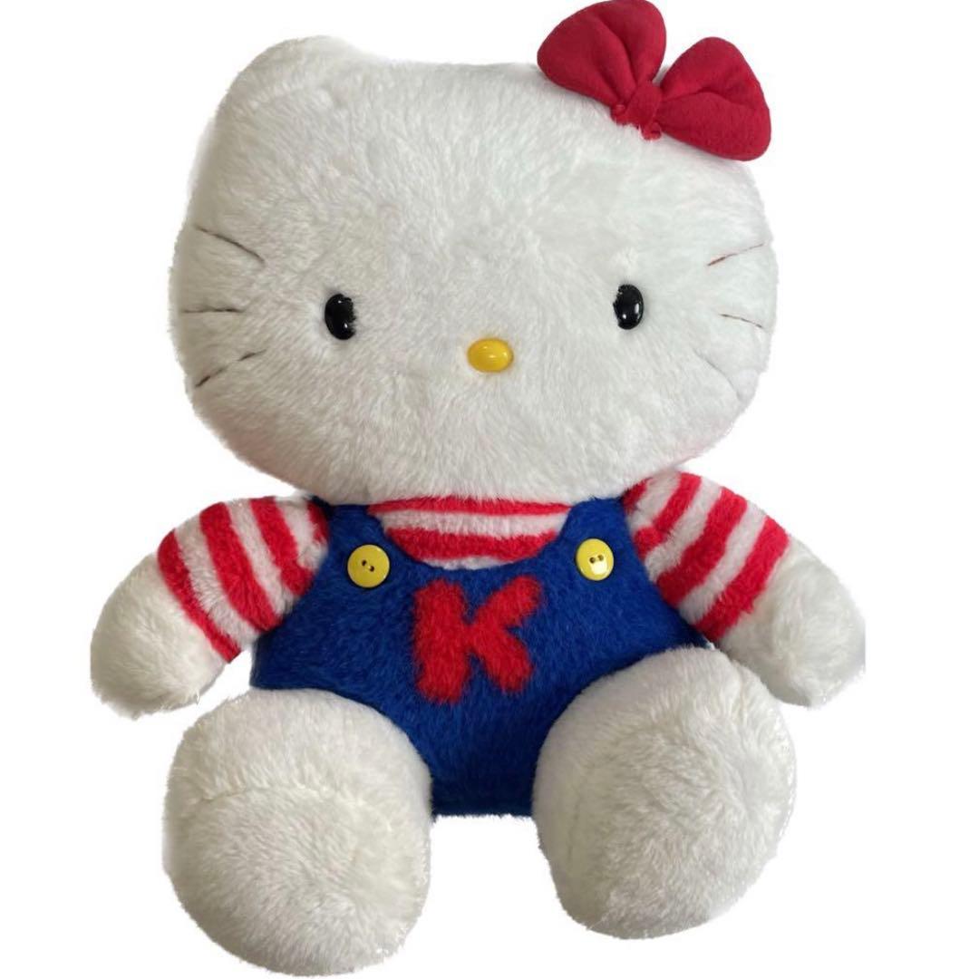 90年代 キティちゃん ぬいぐるみ 平成レトロ 昭和レトロ - メルカリ
