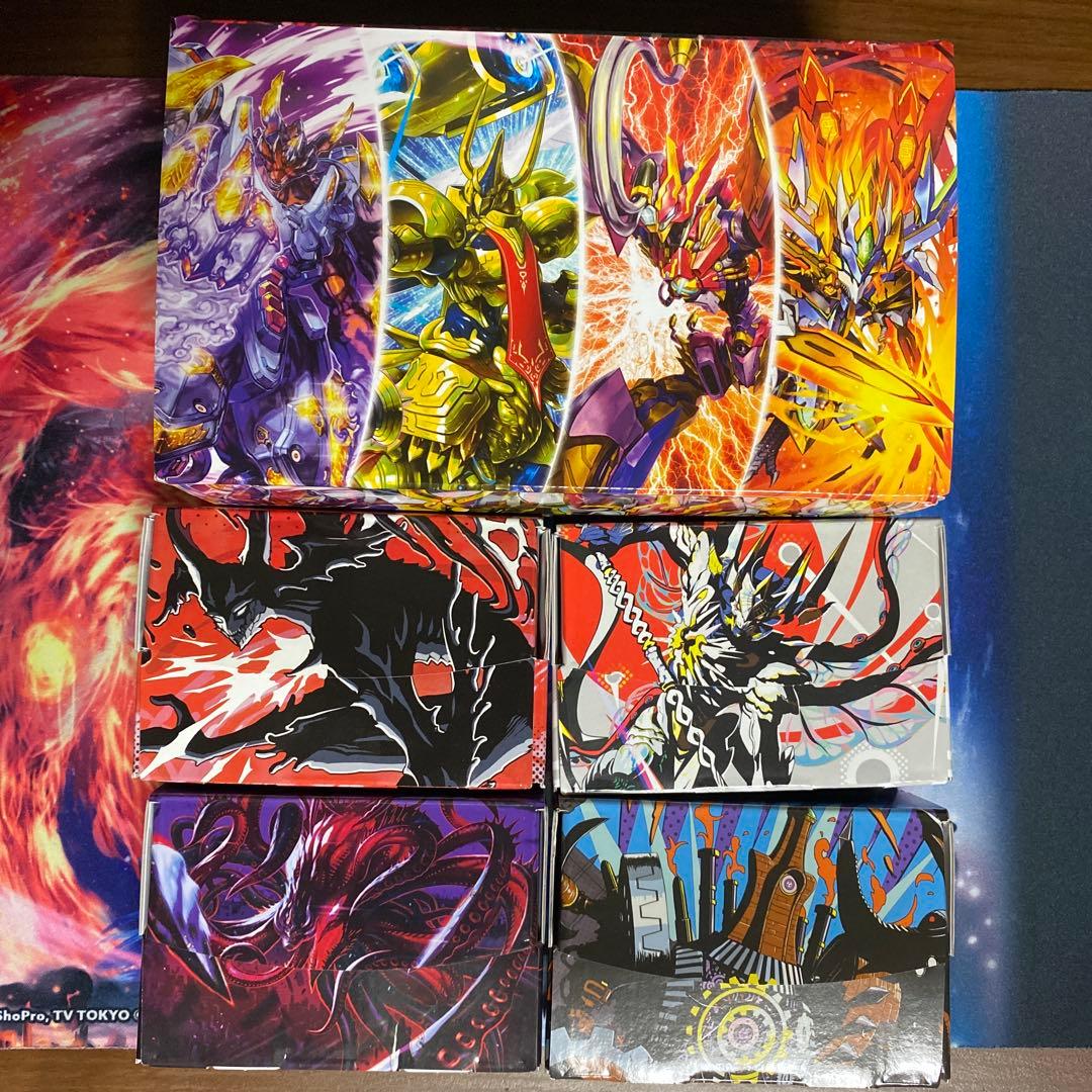 デュエマフェス デッキケース ストレージBOX 全種コンプリートセット デュエマフェス デッキケース ストレージBOX 全種コンプリートセット