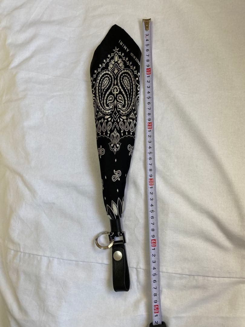 AMIRI バンダナキーチェーン 極美品❗️ AMIRI】MA BANDANA KEYCHAIN バンダナ キーチェーン (AMIRI/キーケース
