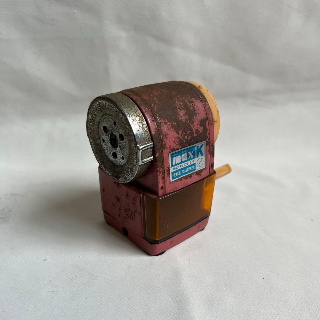 アンティーク】昭和レトロ 鉛筆削り MAX K 古道具 当時物 ビンテージ
