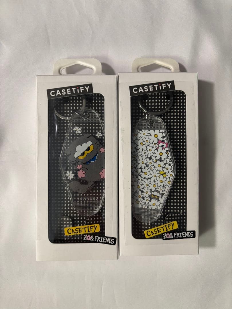 2セットZO&FRIENDS × CASETiFY ZOA キーチェーンタグ - メルカリ