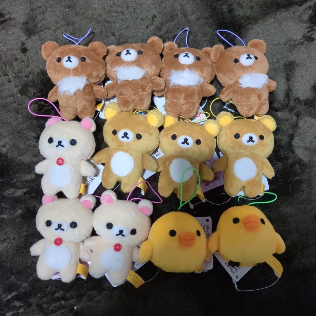 リラックマ ゴムひも付きマスコット 12点セット - メルカリ