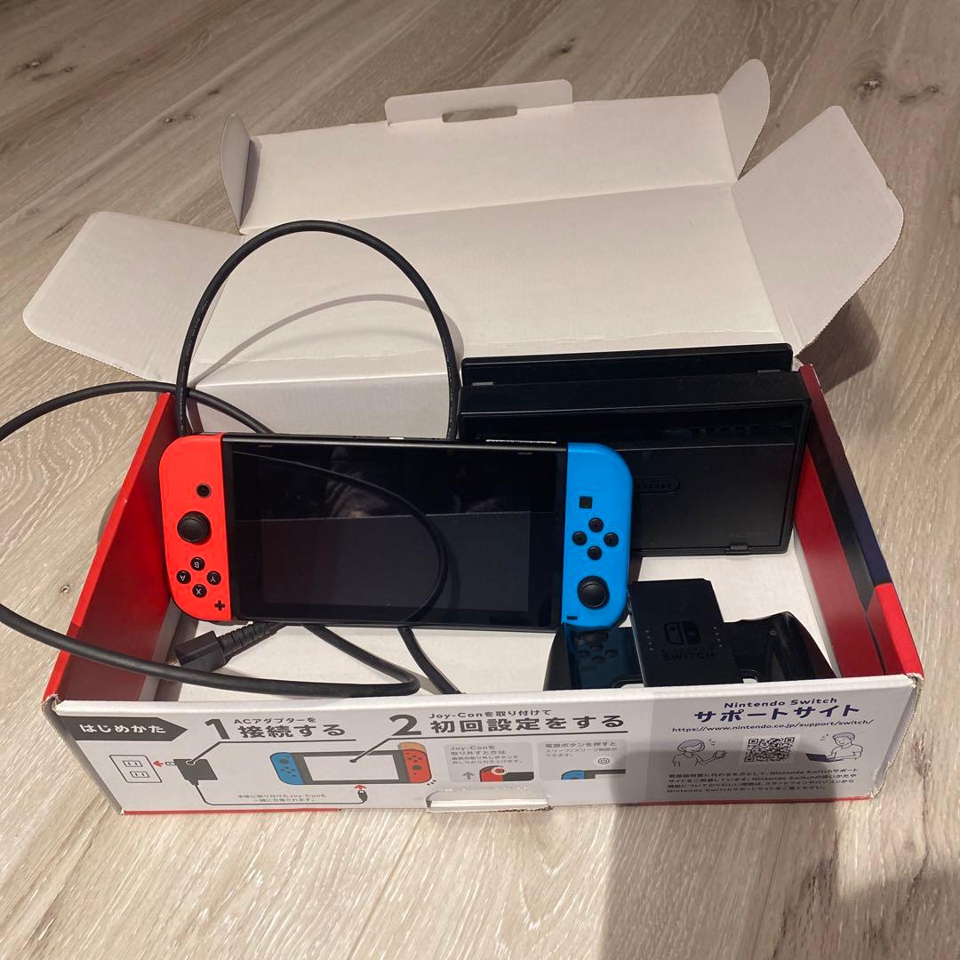Nintendo Switch 赤/青 買取】Nintendo Switch マリオレッド×ブルー セット HAD-S-RAAAF