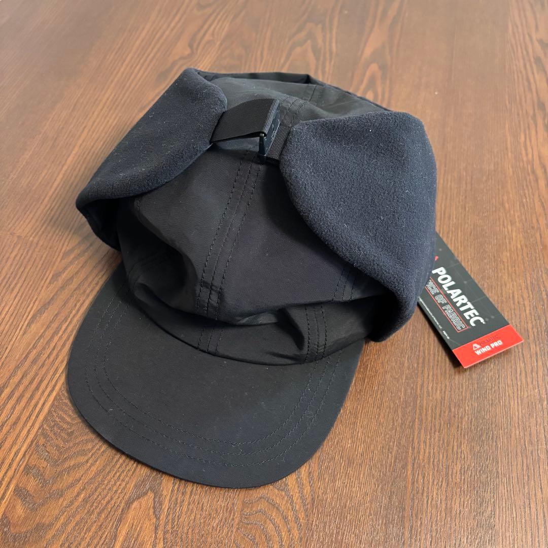 COMME des GARÇONS ブラックフラップキャップ COMME des GARÇONS ブラックキャップ新品未使用 - メルカリ