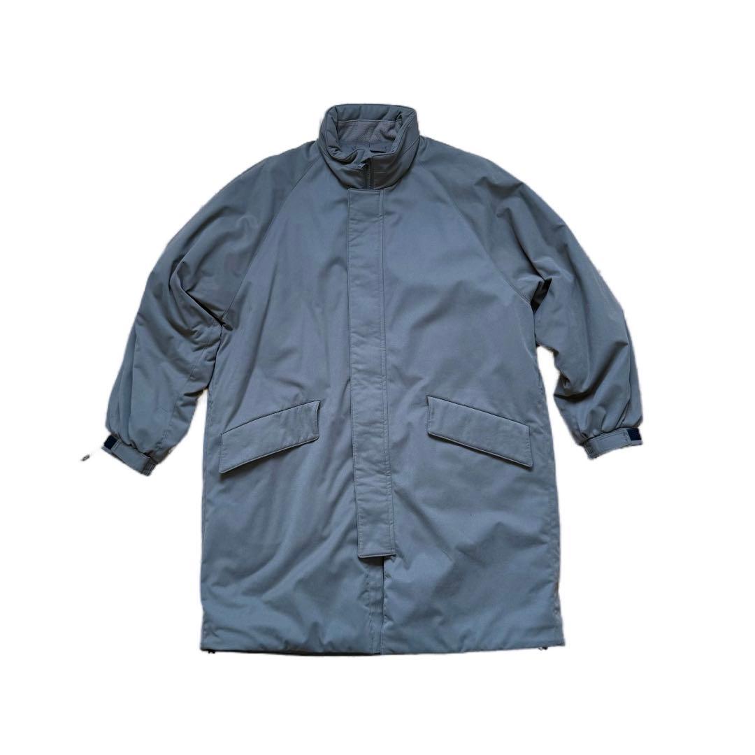 steven alan ブラッシュドパデッドスタンドコート オリーブ - メルカリ