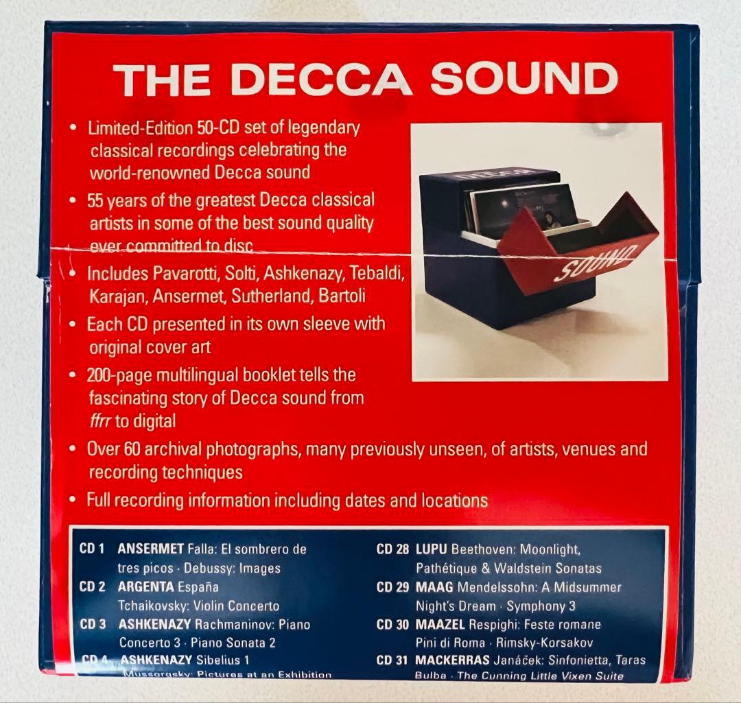 ザ・デッカ・サウンド（50CD） 50枚組限定ボックス - メルカリ