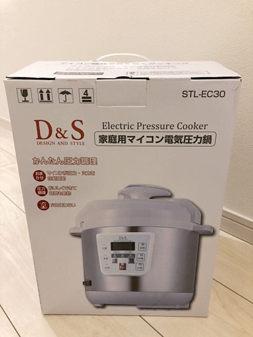 D＆S 家庭用マイコン電気圧力鍋 - メルカリ