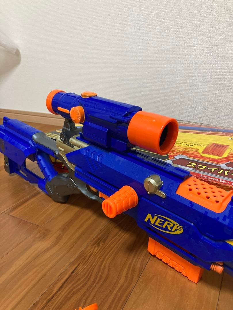 NERF ナーフ ロングストライク スナイパーショット CS-6 スコープ付き