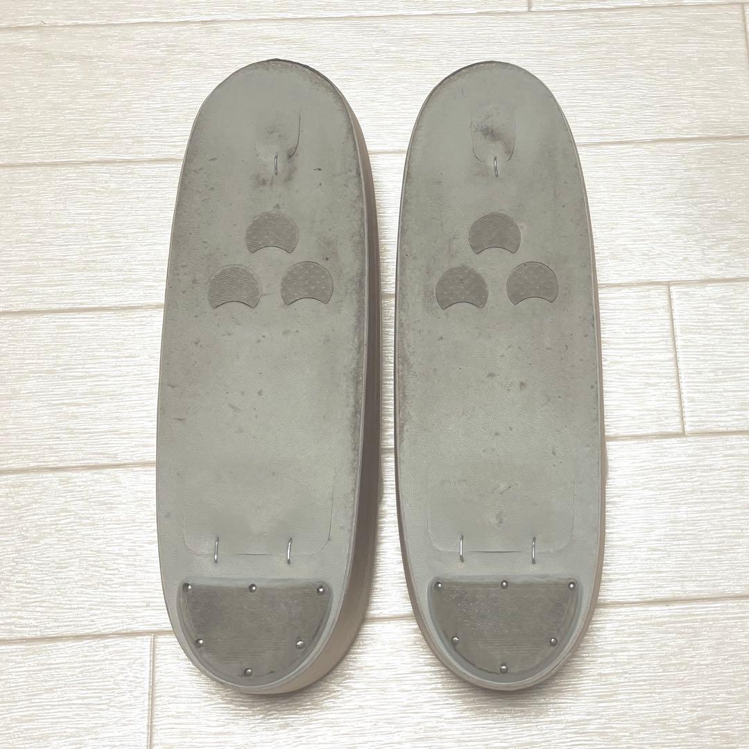 《美品》西陣織　草履バッグセット　厚底　金糸　刺繍　大きめバッグ