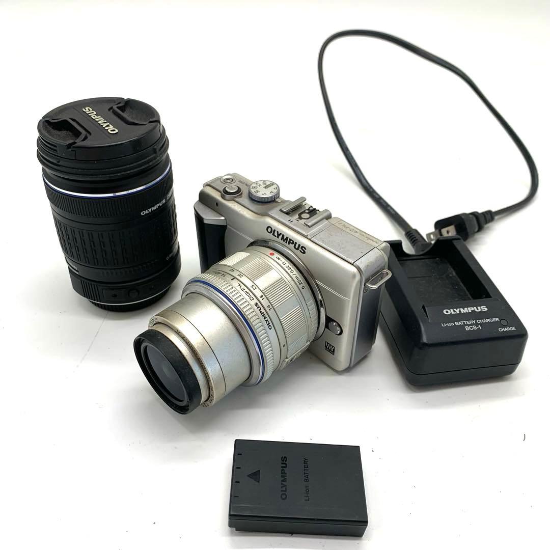 OLYMPUS E-PL1 ミラーレスカメラ 本体　望遠レンズ　バッテリー充電器 楽天市場】オリンパス ペン e－pl1 充電器の通販