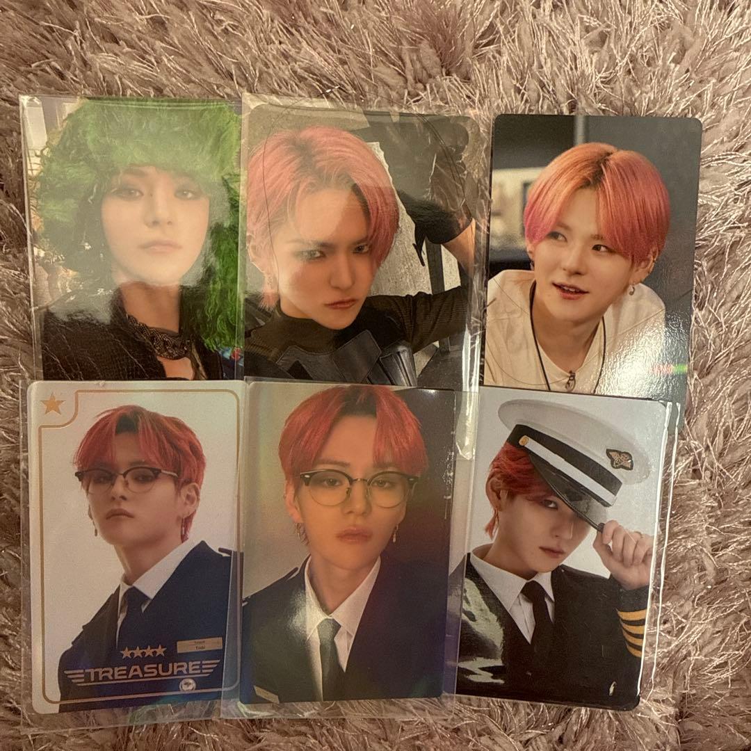 TREASURE ヨシ トレカ 6枚セット - メルカリ