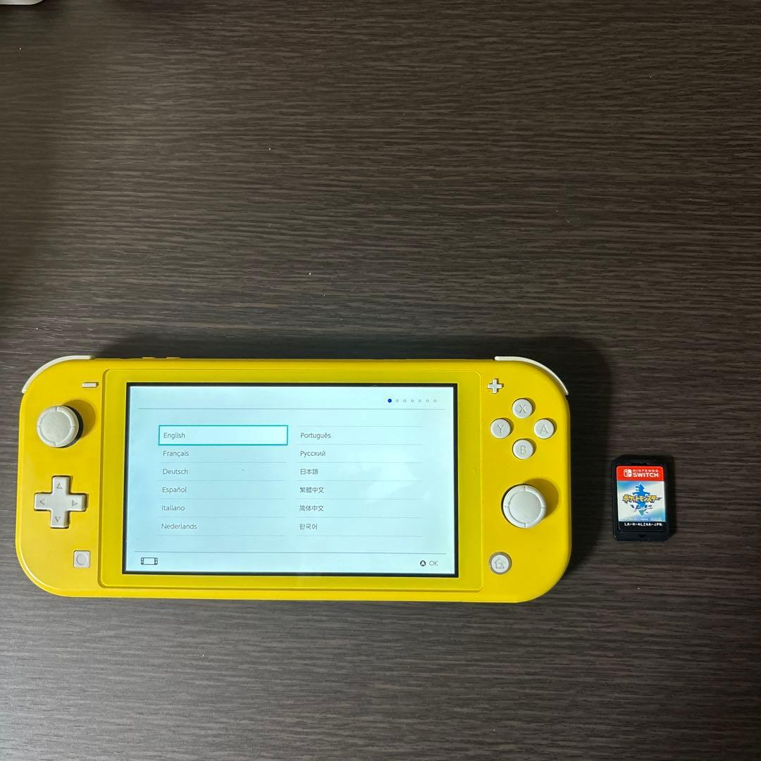 【セット】Switch Lite 本体ジャンク品、ポケモンソード Yahoo!オークション -「シールド」(ニンテンドースイッチ本体