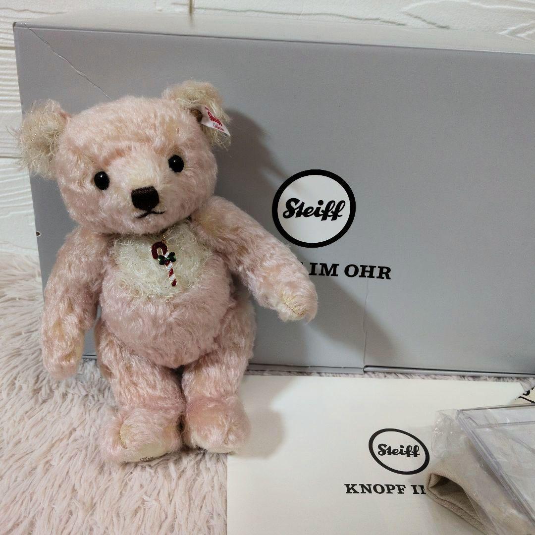 Steiff シュタイフ 2017 リトルサンタ テディベア スワロフスキー Steiff（シュタイフ） 日本限定テディベア リトルサンタ2019