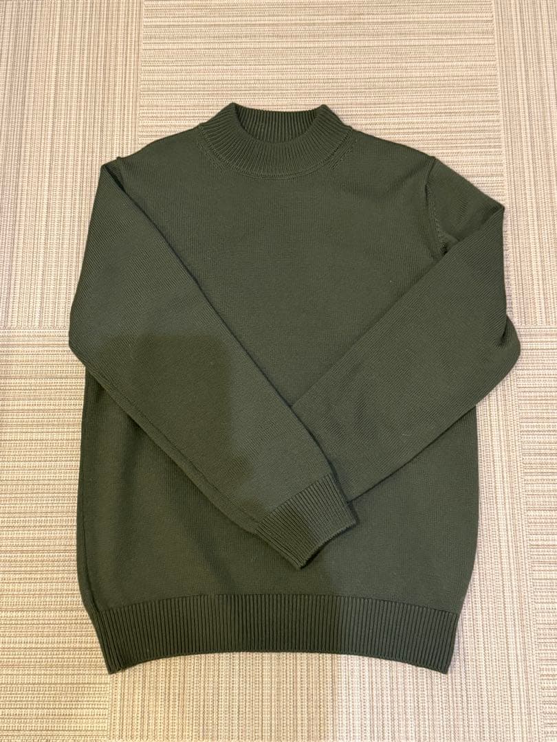 ムーンキャッスル/ニット/ヘビーウェイト メリノ ウール モックネック/WO8 MOONCASTLE ムーンキャッスル WO8 エクストラファインメリノ ヘビー