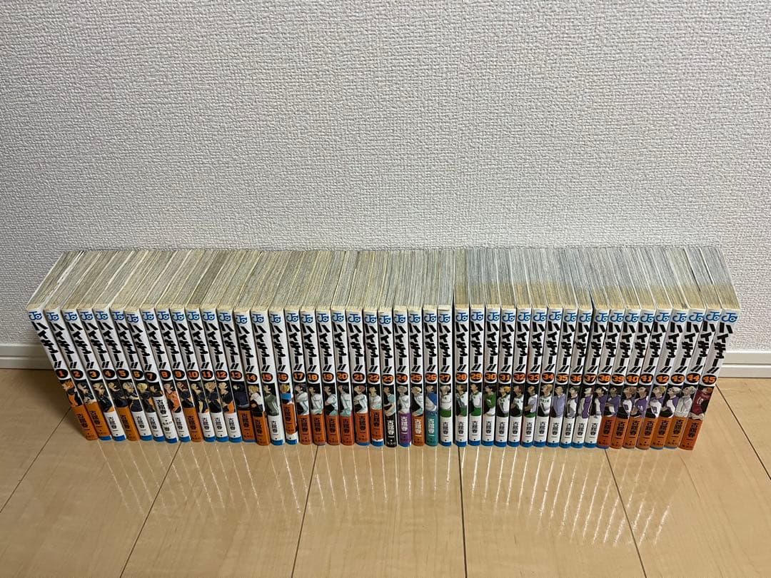漫画『ハイキュー!! 』 1巻〜45巻セット 全巻セット】ハイキュー!! 1巻〜45巻セット : in place ヤフー店
