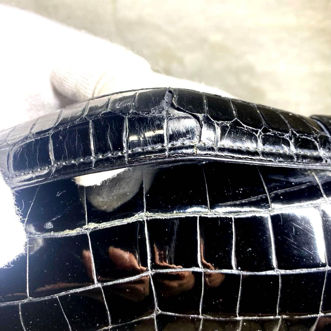 Nari様専用】✨高級✨amiet アミエット クロコダイル ビジネスバッグ