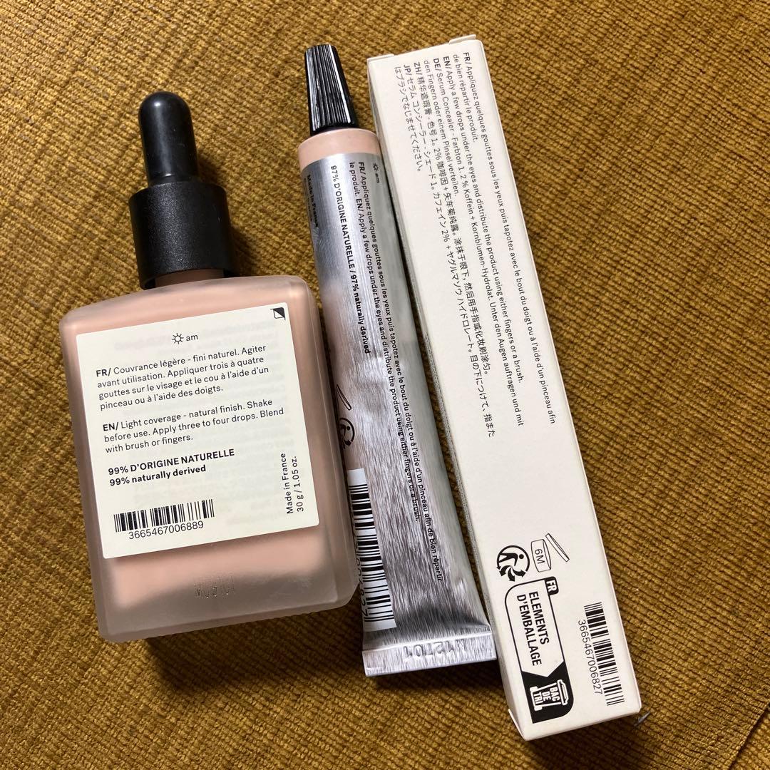 Typology. ティントセラム T10、ティントコンシーラー T21