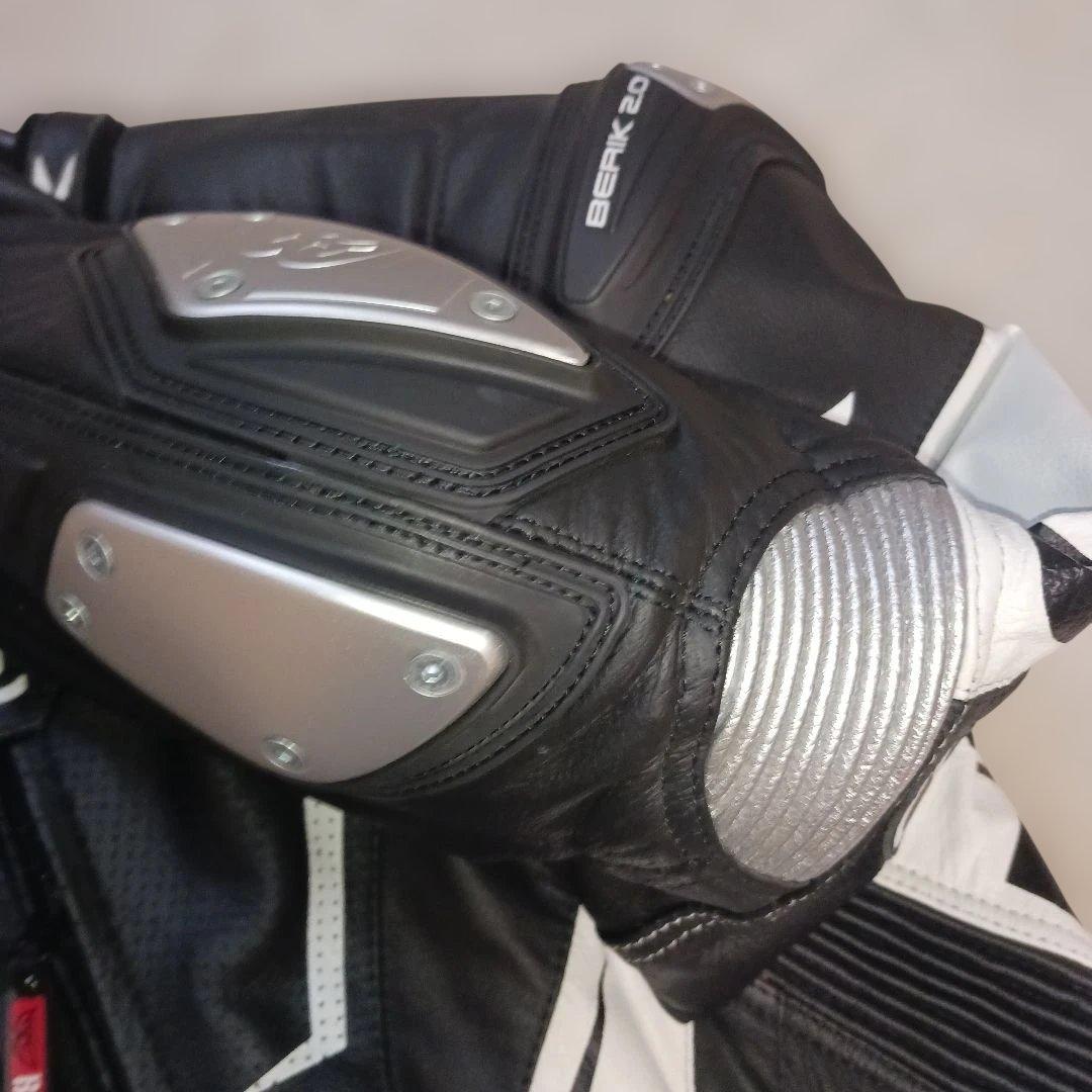 MFJ公認・3点セット】BERIK レーシングスーツ上下・ブーツ・グローブ