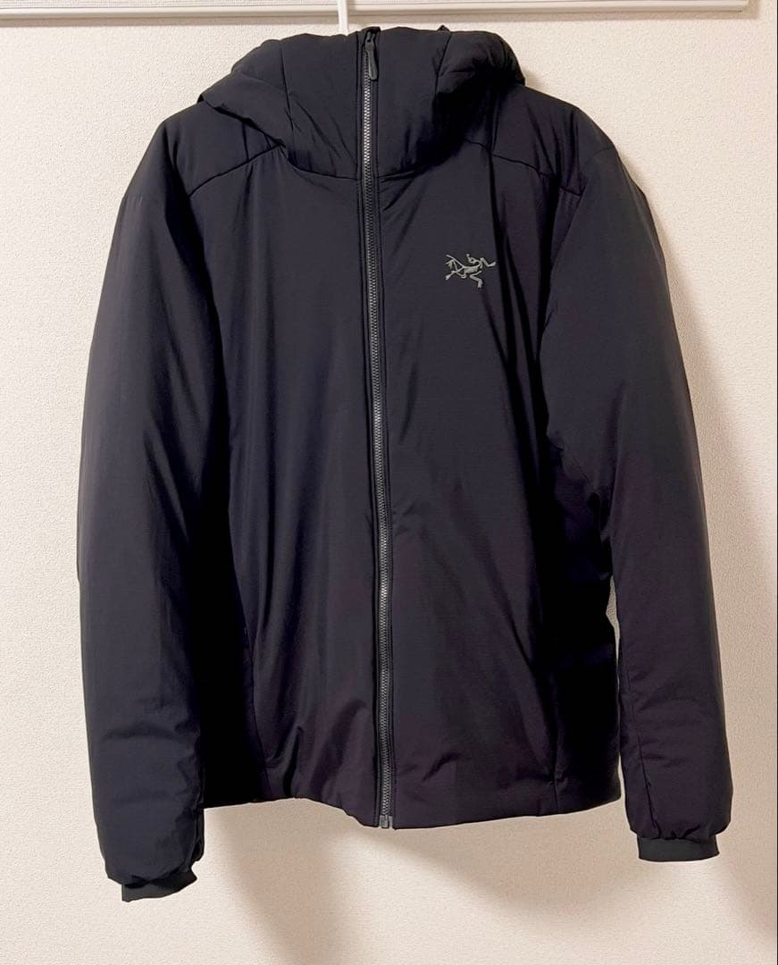 アークテリクスアトムヘビーウェイトフーディ ブラック Sサイズ 全サイズ着用】アークテリクス | アトムSVフーディ ジャケットサイズ感