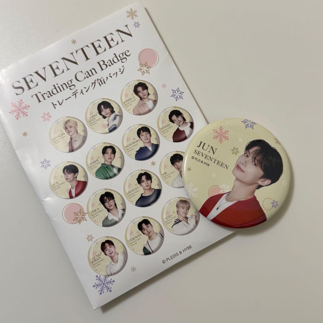 SEVENTEEN セブチ ジュン セブンイレブン 缶バッジ - メルカリ