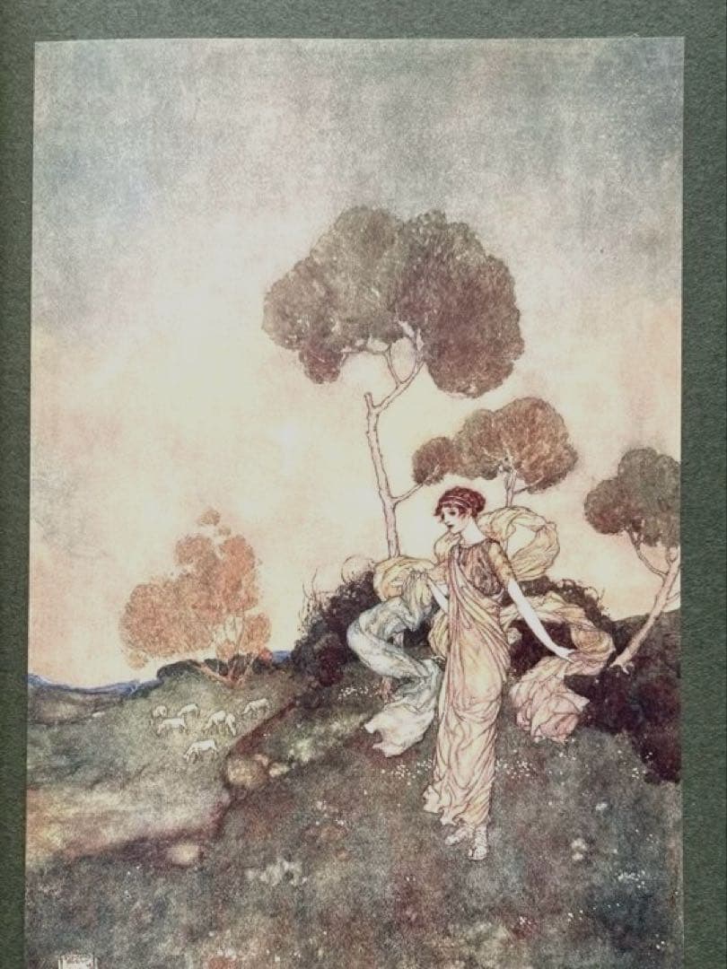 初版本】 エドマンド・デュラック『テンペスト』 挿絵 1908年 洋書 美品！