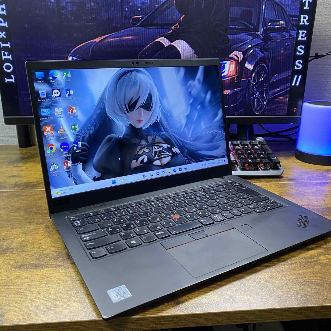 Windowsノート本体 LENOVO THINKPAD X1 CARDBON i5-10th ノートパソコン Lenovo ThinkPad X1 Carbon 10th Gen Core i5 1235U