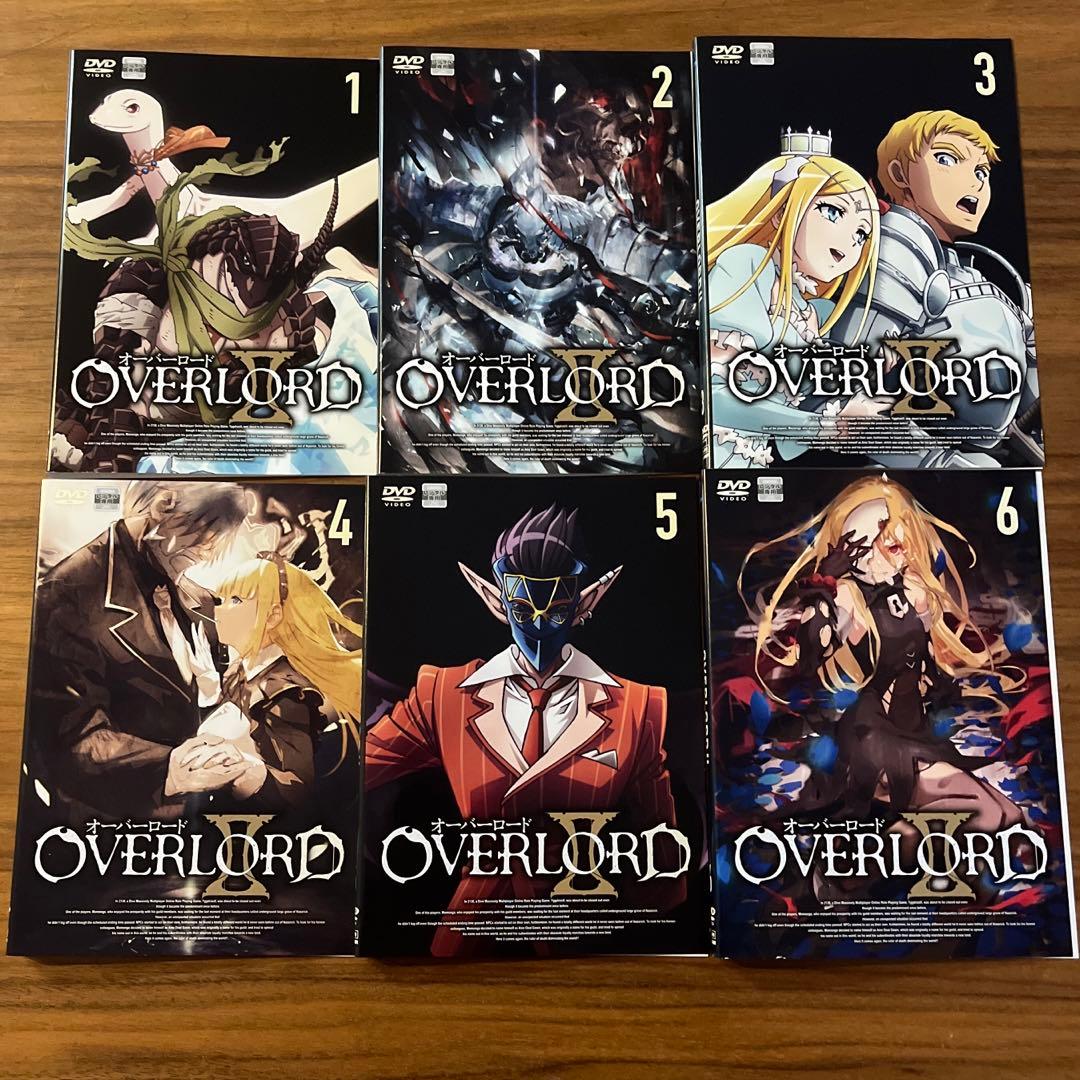 オーバーロード 1期＋2期＋3期 DVD 18枚 全巻セット - メルカリ