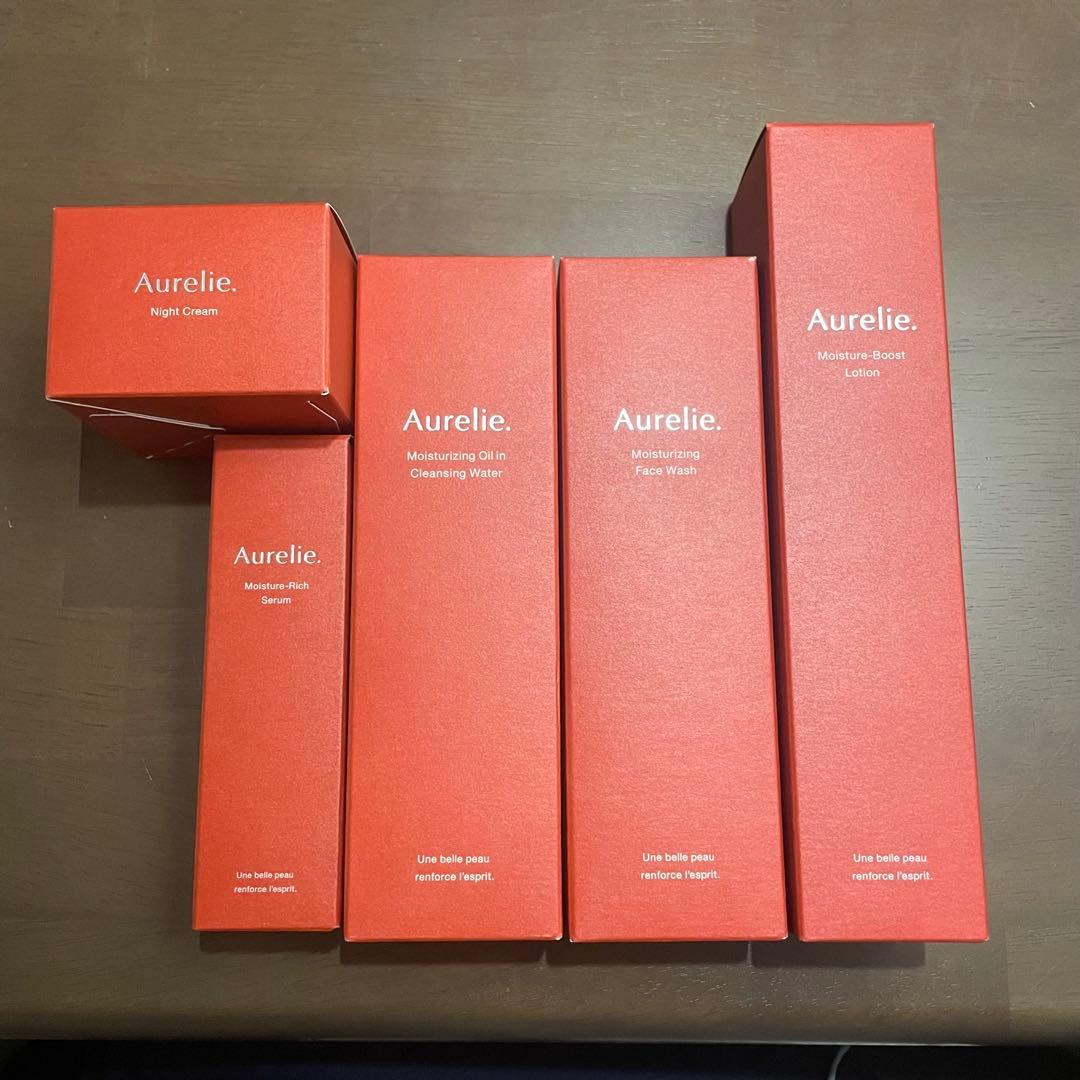 Aurelie.プレミアム集中ケアコース MEGUMI オレリー5点セット Aurelie.プレミアム集中ケアコース（MEGUMI オレリー 5点セット